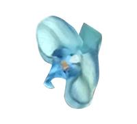 Orchids Floral Side Bangs Clip Flower Hairpin Duckbill Clip for Sweet Girls