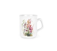 Orchids Mug - Floral Plant Gifts for Her/Wife/Partner - Birthday/Anniversary Present Ideas - Tea Coffee Hot Drinks Ceramic Cup