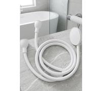 ORCHIDS Premium Double Tap Shower Spray Attachment for Bath Taps - Easy Push-On Fit, Compatible with Round & Oval Taps