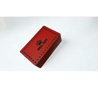ORCHIDS Wooden Rolling Box Roll Box Smoking Stash Tray for Kingsize Papers and Filter Tips Storage Small Medium Large (Medium- Red)