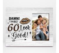 Orchroma 60 Birthday Gifts Picture Frame for Women,Gifts for 60 Year Old Woman Grandma,60th Birthday Gift Ideas for Wife Mom Aunt Sister,8x10 Picture Frame