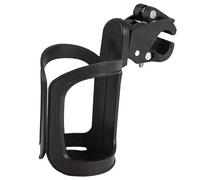 Orco Bike Bottle Holder, Black Bicycle Cup Holder 360 Degrees Rotation Cycling Water Bottle Cages; fit Bicycles, Mountain Bikes, Prams and Wheelchair