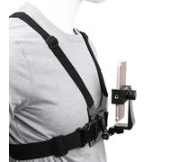 Orco Chest Mount Harness and Backpack Shoulder Strap Mount with Phone Clip for Action Camera and Phone Filming Accessories