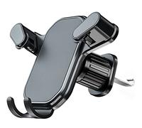 Orco Gravity Car Phone Holder - Upgraded Hook Clip Air Vent Mount with One-Button Quick Release & 360° Rotation - Stable Hands-Free Cradle for iPhone 16/15/14 Pro Max, Samsung S24/S23, 4.0-6.7" Phones