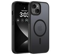 ORDA Magnetic Case for iPhone 13 Mini 5.4 Inch Compatible with MagSafe, Translucent Matte Back Camera Protection Shockproof Mobile Phone Case for iPhone 13 Mini Black