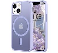 ORDA Magnetic Case for iPhone 13 mini Case Compatible with MagSafe,Military Shockproof Ultra Slim Translucent Matte,Scratch & Fingerprint Resistant -5.4" Light Purple