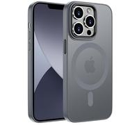 ORDA Magnetic Case for iPhone 13 Pro 6.1 Inch Compatible with MagSafe, for iPhone 13 Pro Case, Translucent Matte Mobile Phone Case, Back, Thin, Shockproof, Protective Case, Grey