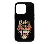 Ordained Minister Wedding Priest Relax The Officiant Is Here Case for iPhone 13 Pro