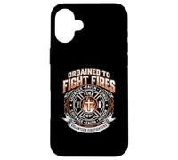Ordained to Fight Fires Christian Firefighter Faith Case for iPhone 16 Plus