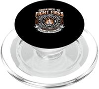 Ordained to Fight Fires Christian Firefighter Faith PopSockets PopGrip for MagSafe