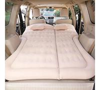 ORDALI car Inflatable Bed for Mitsubishi Outlander 2014 2015 2016 2017 2018,Air Mattress Sleeping Mattress Thickened Air Bed Cushion Camping Travel Mattress Portable with Air Pump,Beige