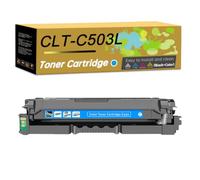 Orddpr CLT-K503L CLT-C503L CLT-M503L CLT-Y503L Toner Cartridge (Cyan) | Compatible For Samsung SL-C3010ND SL-C3060FR SL-C3060ND Printer,stable performanc