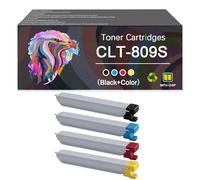 Orddpr Compatible Toner-Cartridge Replacement for CLT-K809S CLT-C809S CLT-M809S CLT-Y809S for MultiXpress CLX-9201NA CLX-9251NA CLX-9301NA Printer，High Yield (BYMC 4 pcs)
