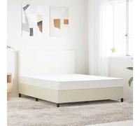 Ordellia Bonnell Spring Mattress Medium 160 x 200 x 18 cm, 2-Piece Combined Core, Breathable and Washable Cover for Bedroom, Guest or Children's Room