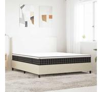 Ordellia Bonnell Spring Mattress Medium 180 x 200 cm, Breathable, Washable Cover, Ergonomic, for Box Spring Bed, Bedroom and Children's Room, Comfortable Lying Feel, 23 cm