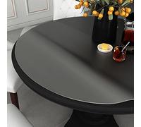 Ordellia Matt PVC Table Film, Round, Diameter 60 cm, 1.6 mm Table Protector as Protective Mat for Dining Room, Patio, Office, Easy Care, Wipe Clean Against Liquids