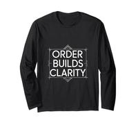 Order Builds Clarity Masonic Principle Long Sleeve T-Shirt