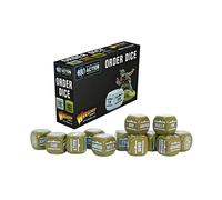 Warlord Games Bolt Action 2 Bolt Action Orders Dice - Olive Drab (12)