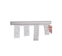 Order Grabber Wall-Mounted Aluminium Holder for Restaurant and Cafes, Kitchen Tab Grabber Organizer, Essential Tool for Efficient Order Management