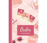 Order Log Book: Comprehensive 7"x10" Small Business Log Book | Business Goals, Monthly Expenses Charts, Supplier Contacts/List & Over 150 Customer Order Forms | Simple & Cute Pink Logbook