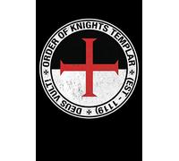 Order of Knights Templar: Blank Lined Notebook, Journal or Diary