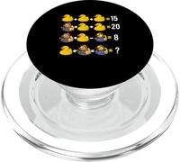 Order Of Operations Duckie Quiz Rubber Duck Math Teacher PopSockets PopGrip for MagSafe