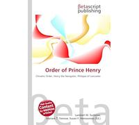 Order of Prince Henry: Chivalric Order, Henry the Navigator, Philippa of Lancaster