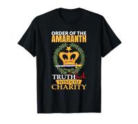 Order of the Amaranth Truth Faith Wisdom Ladies Masonic T-Shirt