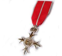 Order Of The British Empire MBE Medal Military Award with ribbon Repro