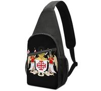 Order of The Holy Sepulchre Cute Small Sling Crossbody Backpack Travel Chest Bag Casual Daypack for Hiking Running