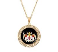 Order of The Holy Sepulchre Personalized Picture Necklace Photo Pendant Custom Memorial Jewelry for Women
