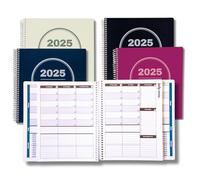 Order Out Of Chaos 2025-2026 Academic Planner, Daily, Weekly & Monthly Time Management School Agenda, Size 8.5x8.25 (Licorice)