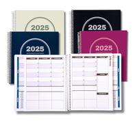 Order Out Of Chaos Academic Planner 2025-2026 Daily Weekly and Monthly Calendar, School Agenda Book, July 2025-June 2026 planner 8.5x8.25 Homework Organizer (Raspberry)