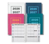 Order Out Of Chaos Academic Planner 2026-2027, Daily Weekly Monthly School Calendar, student planner 2026-2027, 8.5 x 11 Homework Organizer, july 2026-june 2027 Teal Blue School Agenda Book