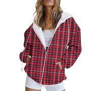 Order Placed Me 2024 Tunic Sweatshirt for Women UK Fashion Autumn Striped Gradient Printed Casual Pocket Long Sleeve Jacket Cute Drawstring Home Bargains Shop online (Q, S)