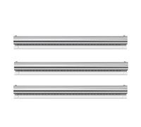 Order Receipt Rails with Aluminum Tab Grabber for Restaurant and Catering Refrigerator Organization