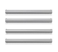 Order Receipt Rails with Aluminum Tab Grabber for Restaurant and Catering Refrigerator Organization