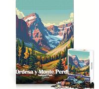 Ordesa Y Monte Perdido National Park 1000 Piece Teenager Puzzles Recall Power Serene Escape Precise Edges Birthday Present size 38x26cm
