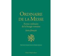 Ordinaire de la messe: Forme ordinaire de la liturgie romaine
