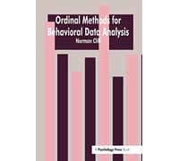 Ordinal Methods for Behavioral Data Analysis