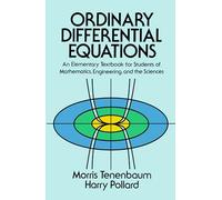 Ordinary Differential Equations: An Elementary Textbook for Students of Mathematics, Engineering, and the Sciences: xiii (Dover Books on Mathematics)