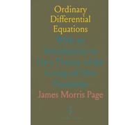 Ordinary Differential Equations: With an Introduction to Lie's Theory of the Group of One Parameter