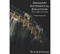 Ordinary Differential Equations with Applications