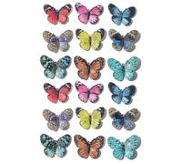 ordinarYone 18PCS Miniature Butterfly Gardening Miniatures For Model House Fantasy Retreat Landscape Artisanal Decorations