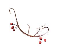 ordinarYone Butterfly Hammock Feeder With Red Berries Metal Design Fit for Garden Decoration Attracts Butterflies Birds