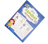 ordinarYone Childrens Tracing Book Handwriting Practice Workbook With Coloring Activity And Sensory Learning Exercises Reusable