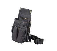 ordinarYone Heavy Duty Electrician Tool Pouches Waist Belt Bag With Multiple Compartments Adjustable Waist Belt For Professional Wor