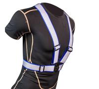 ordinarYone High Visibility Reflective Vest Lightweight Elastic Straps for Night Running Cycling and Walking Activities