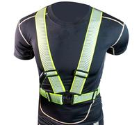 ordinarYone High Visibility Reflective Vest Lightweight Elastic Straps for Night Running Cycling and Walking Activities