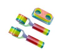 ordinarYone Painting Roller Tool With Holder Stand Ergonomic Handle Rolling Wheel For Adult Beginner Art Painting